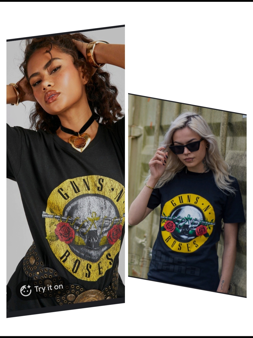 Guns N' Roses Black Graphic Tee - Women's